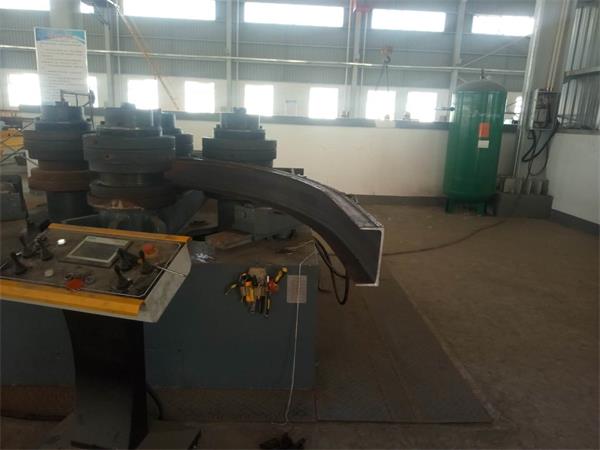 CNC four roller profile bending machine